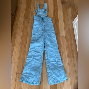 Vintage Snuggler Ski Bib Overalls Beautiful Blue Women’s S / 10 Snow Pants